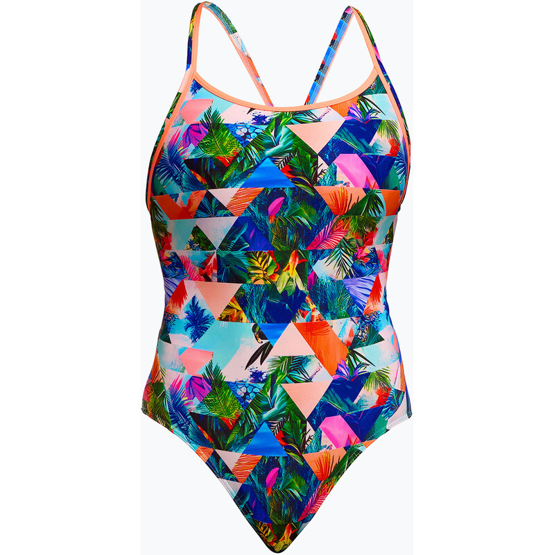 Dámské jednodílné plavky Funkita Diamond Back One piece palm