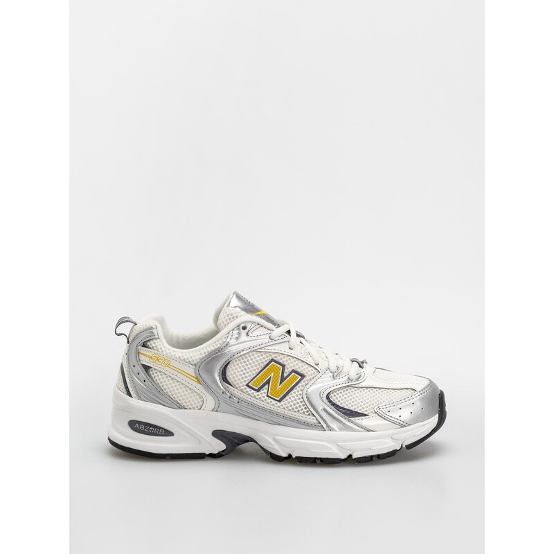 New Balance 530 (silver metallic/sea salt/apollo gold)stříbrná
