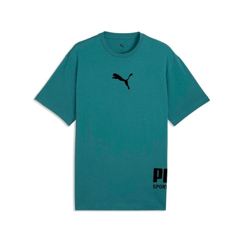Puma SPORT RELAXED GRAPHIC TEE Pánské triko
