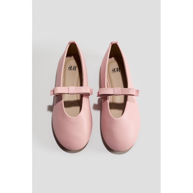 H&M - Balerínkys aplikacemi - růžová 113015301