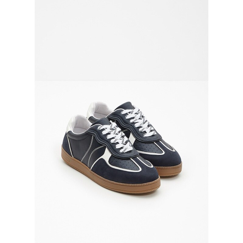 bonprix Tenisky v retro stylu modrá Žena 113706658