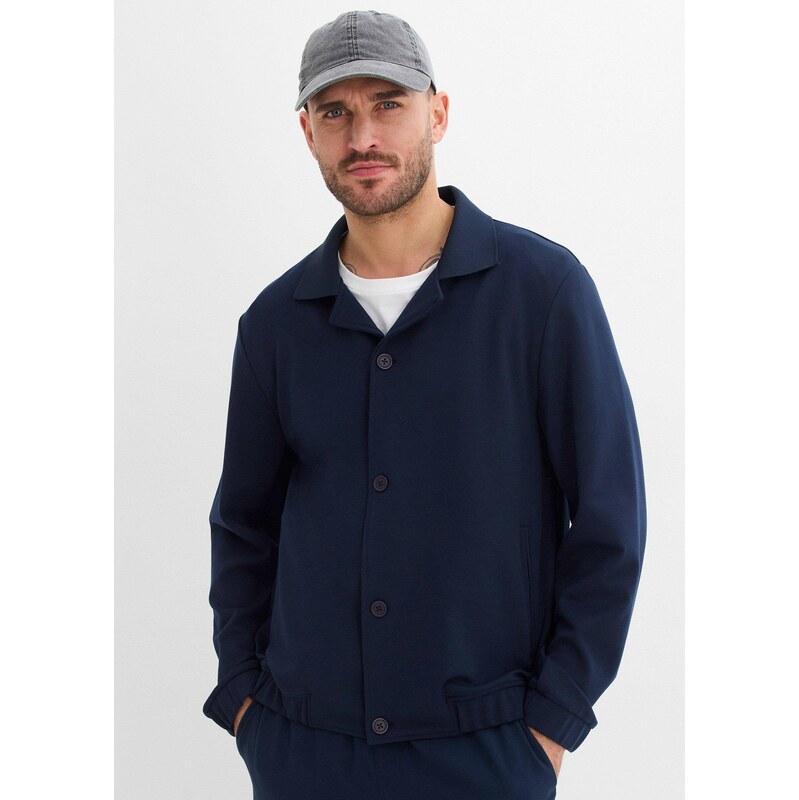 bonprix Bluzon z pohodlného materiálu Punto di Roma modrá Muž 113706887