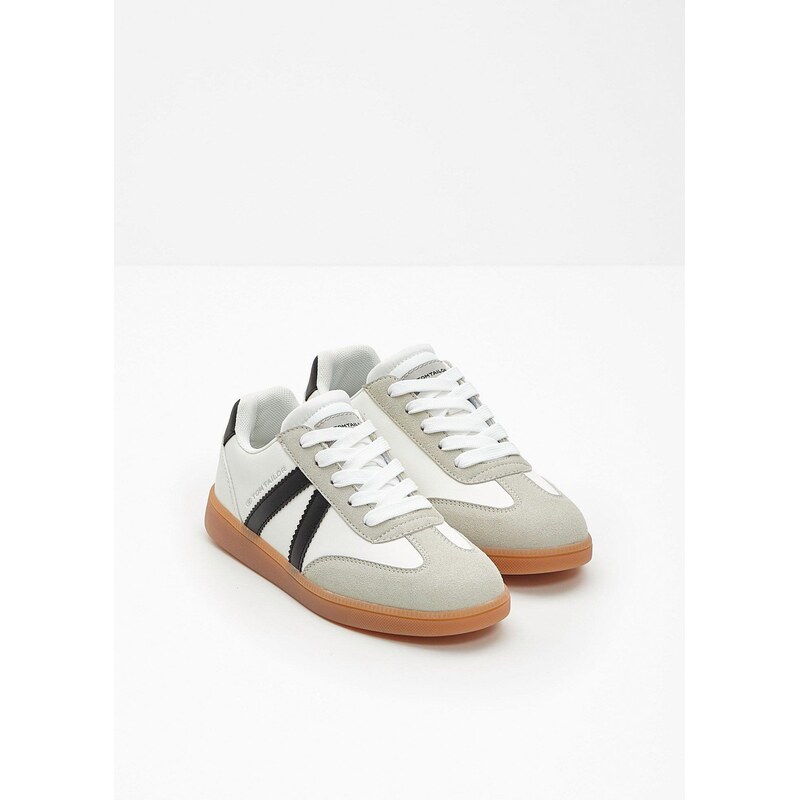bonprix Nízké tenisky Tom Tailor v retro stylu bílá