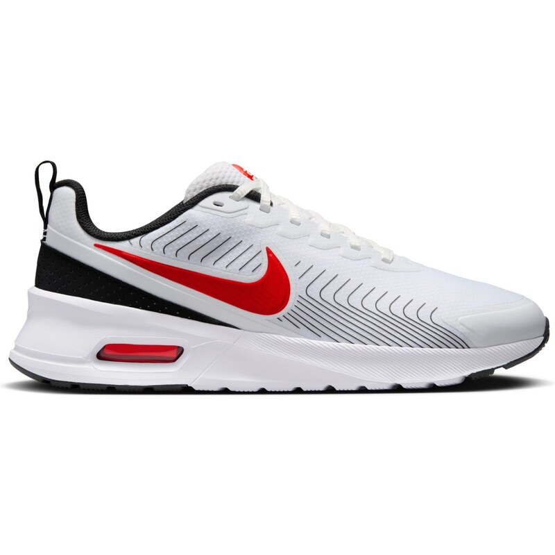 Nike M Air Max Nuaxis Shoes WHITE/RED