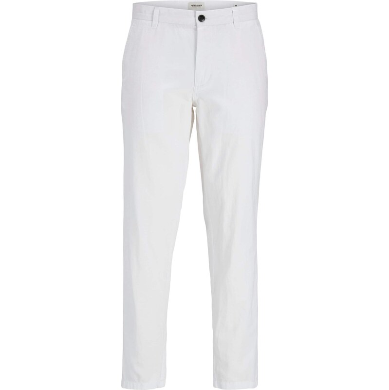 JACK & JONES Chino kalhoty JPSTACE JJSUMMER bílá
