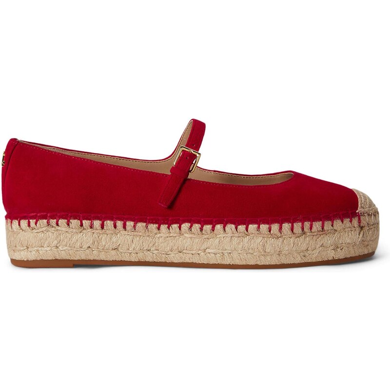 Lauren Ralph Lauren Espadrilky LUIZE červená