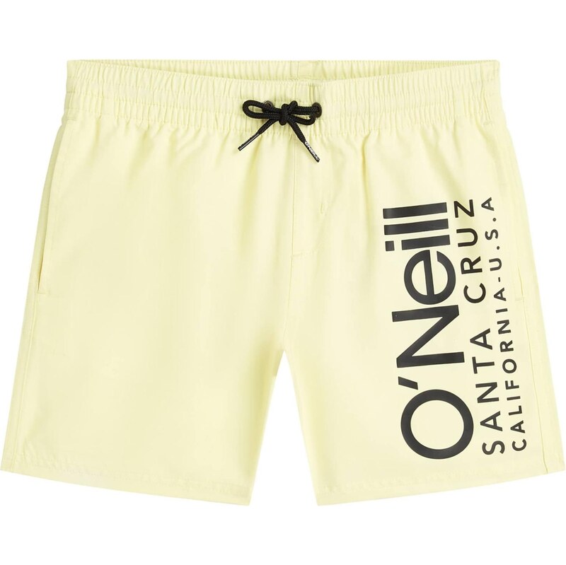 ONEILL Plavecké šortky Cali světle žlutá / černá 113711190
