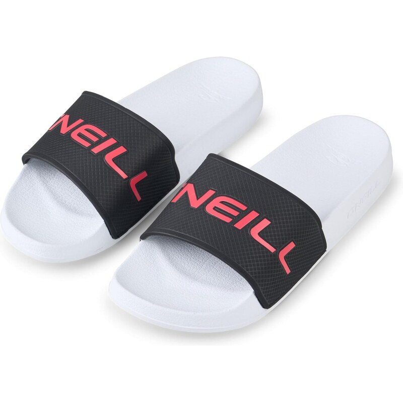 ONEILL Pantofle ohnivá červená / černá / bílá