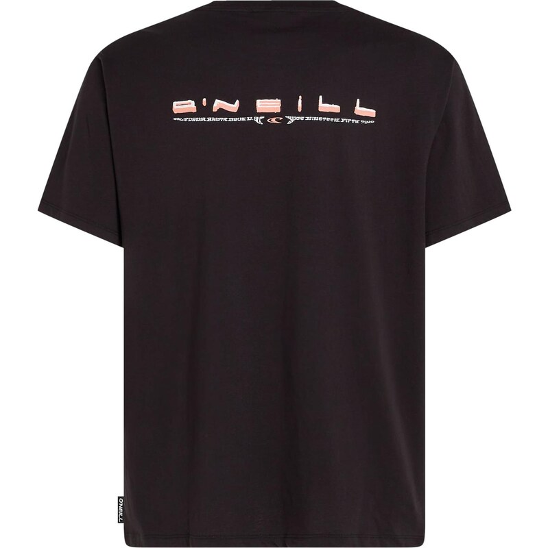 ONEILL Tričko Retro Back světle růžová / černá / bílá