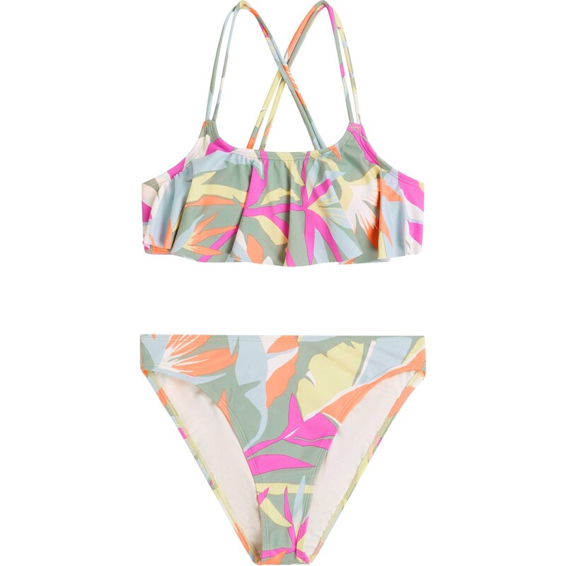 ONEILL Bikiny Oneill Tropics nebeská modř / světle žlutá / pink 113711397