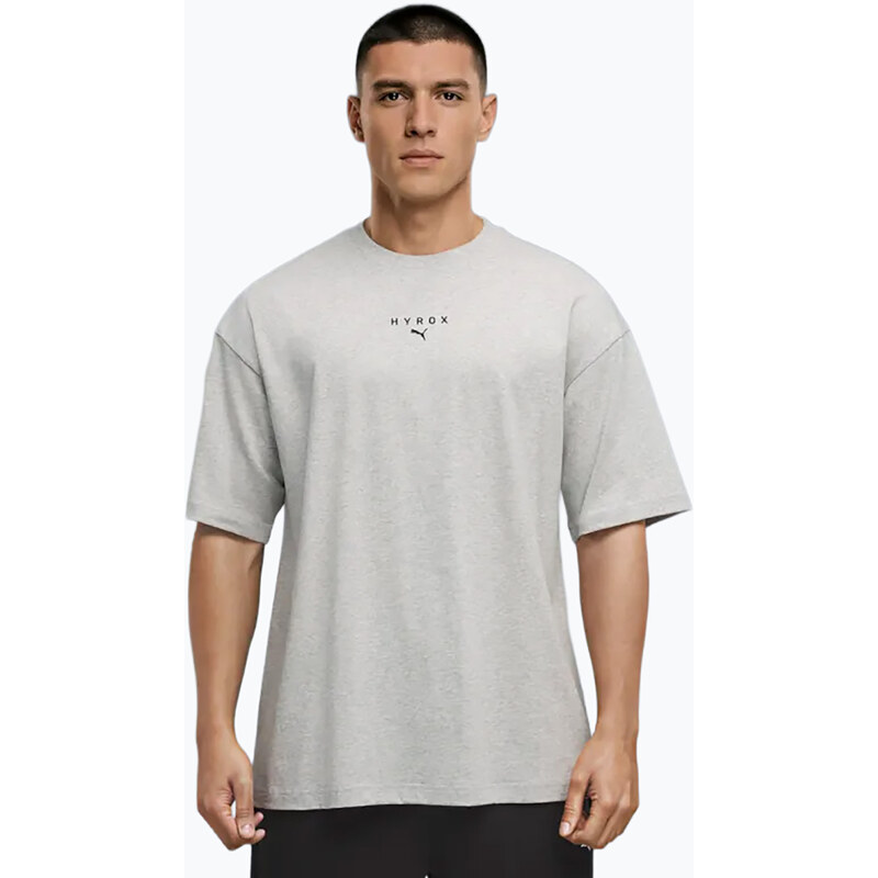 Pánské tréninkové tričko PUMA Hyrox Lifestyle Tee grey