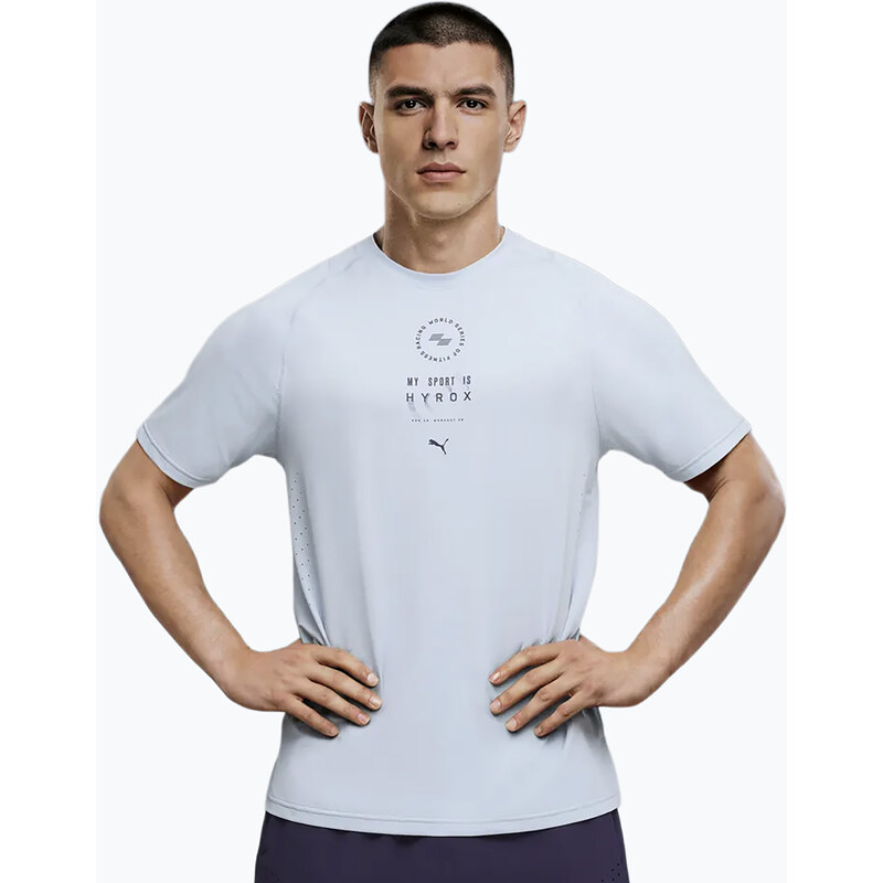 Pánské tréninkové tričko PUMA Hyrox Dryelite Training Tee grey