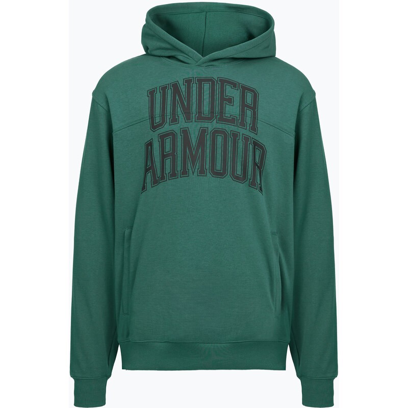 Pánská mikina Under Armour Rival LW Graphic Hoodie rack green