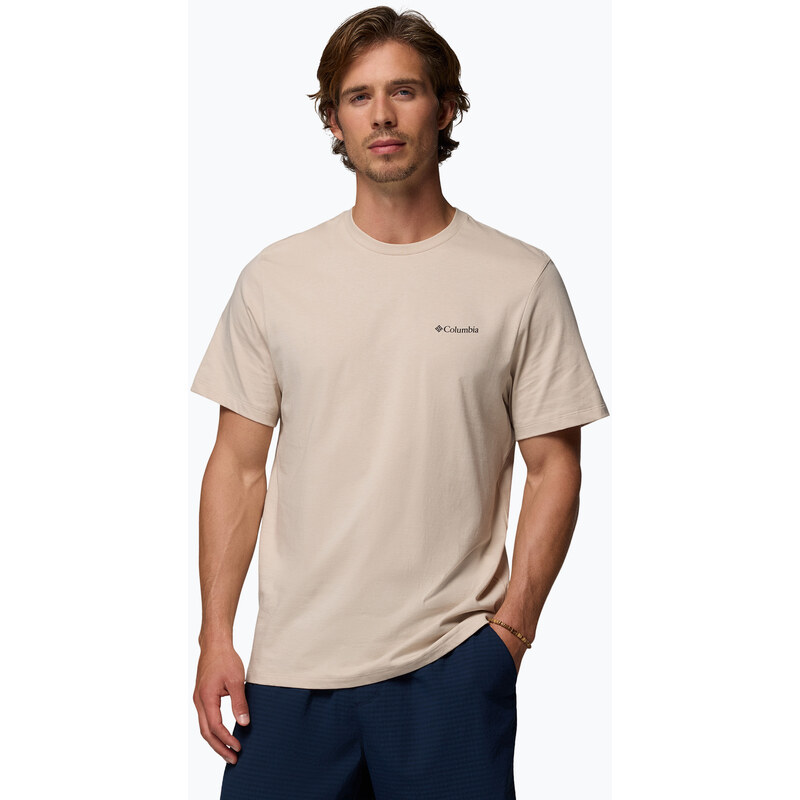 Pánské tričko Columbia CSC Basic Logo Back Tee dark stone