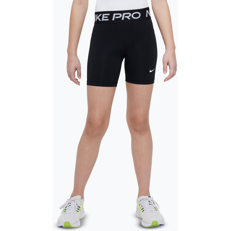 Dětské šortky Nike Pro Dri-Fit 5 carbon black/white