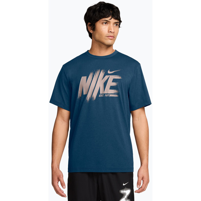 Pánské tričko Nike Hyverse Dri-Fit UV Top blue force/still red