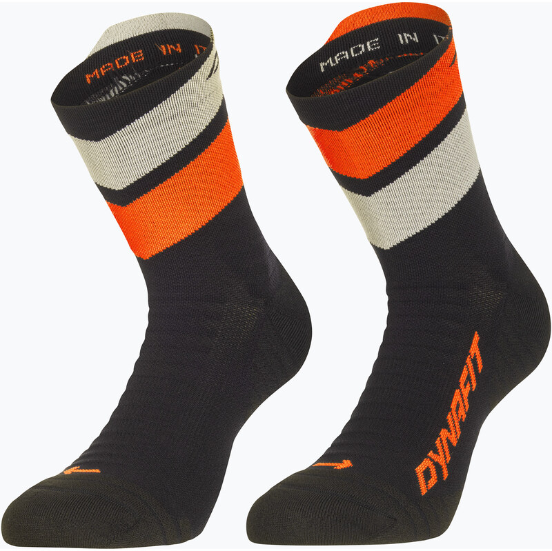 Ponožky DYNAFIT Ultra Mid black out ultra orange/4220