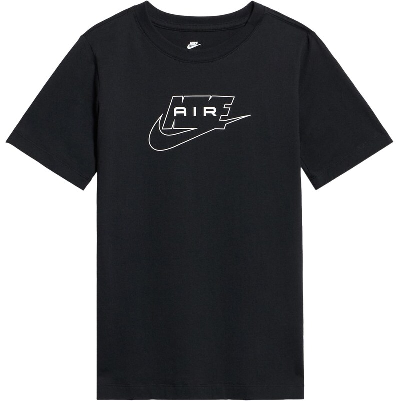 Nike Sportswear Tričko AIR černá / bílá