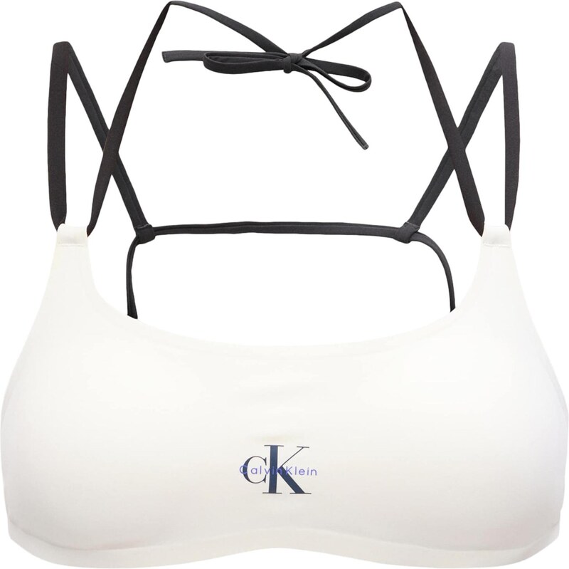 Calvin Klein Swimwear Horní díl plavek modrá / tmavě modrá /