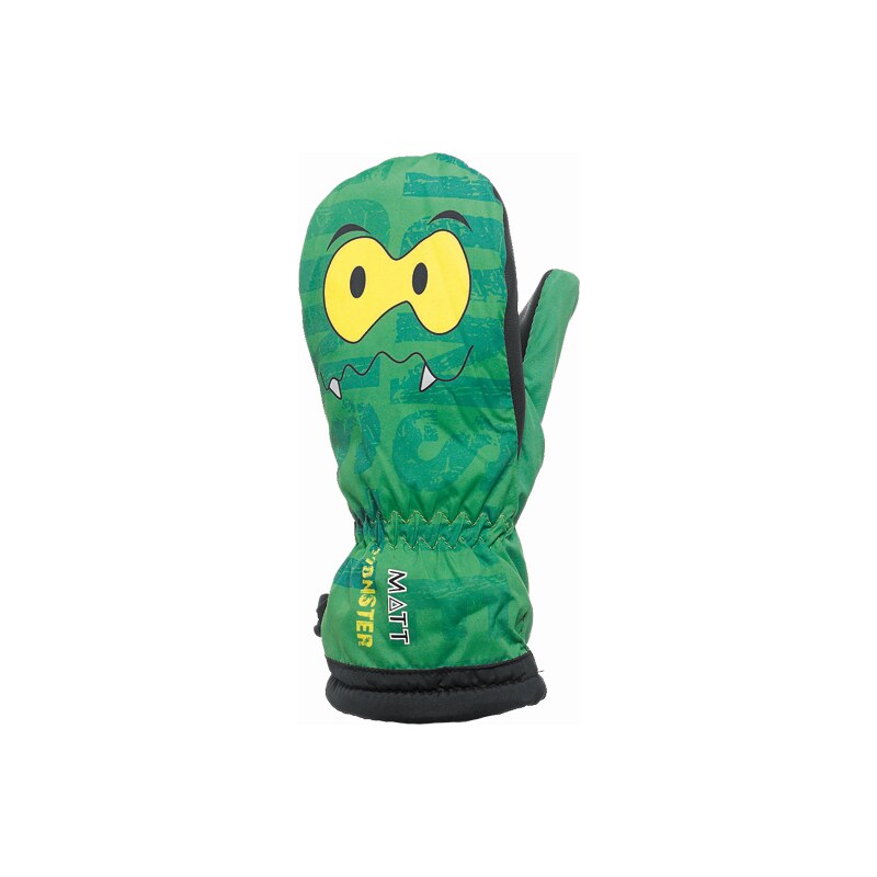 Matt Dětské palčáky Monster - zelené