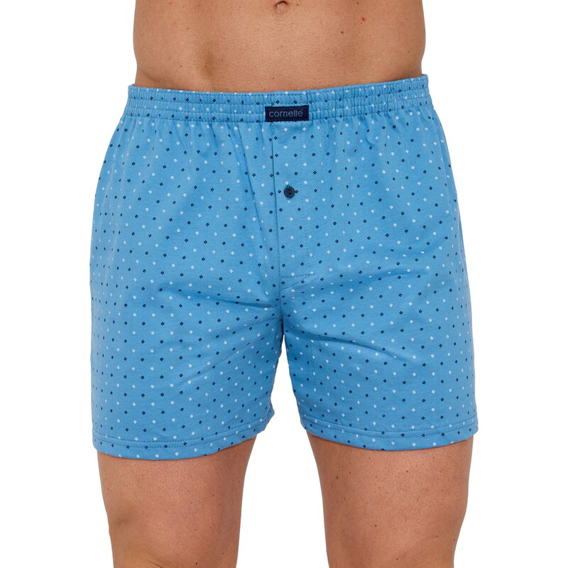 Pánské boxerky CORNETTE COMFORT 002/343 modrá