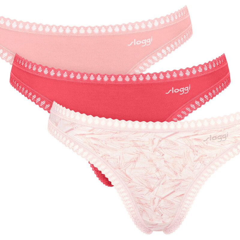 SLOGGI GO CRUSH STRING KALHOTKY 3PACK M005
