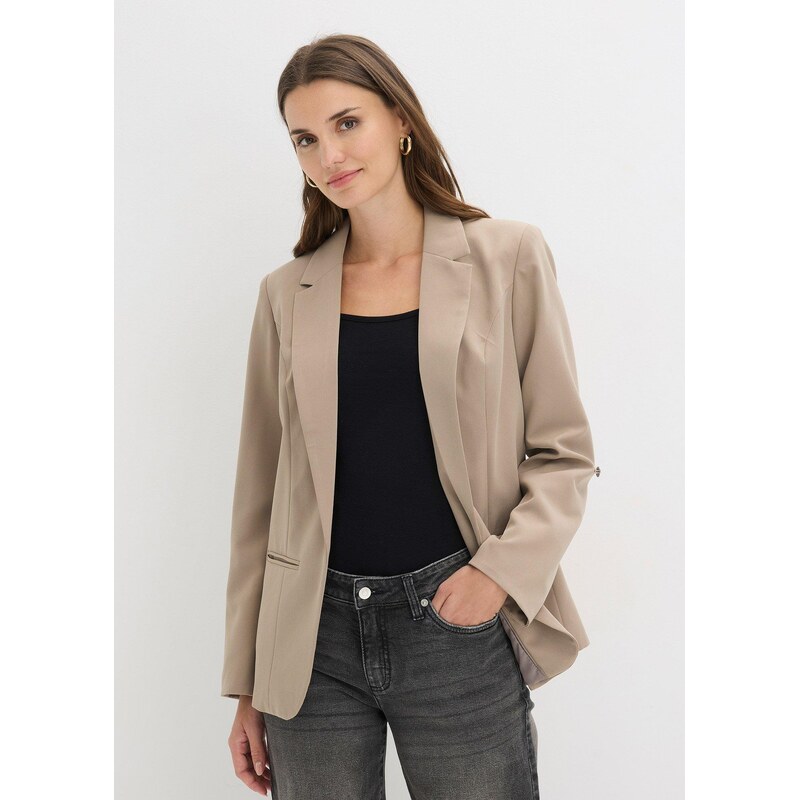 bonprix Oversize blejzr hnědá Žena 114212109