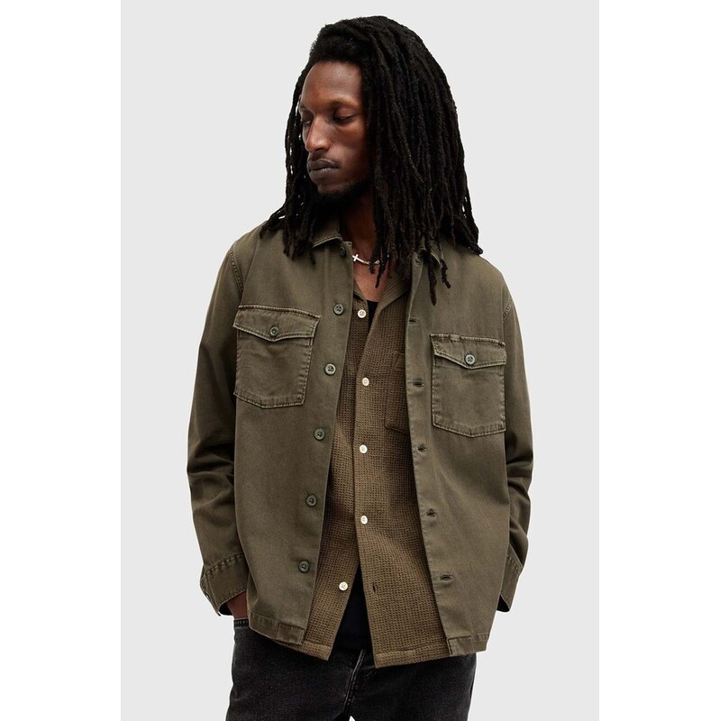 AllSaints Bavlněná košile AllSaints SPOTTER LS SHIRT