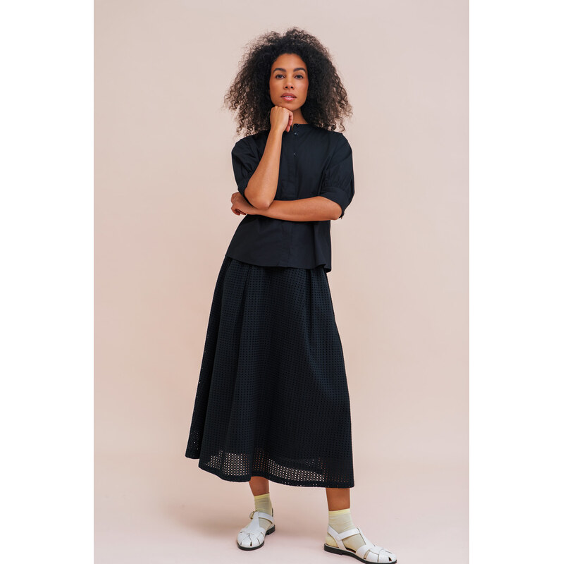 Zilch 61POP50.097 Dámská sukně 000999 - Black černá 113722654