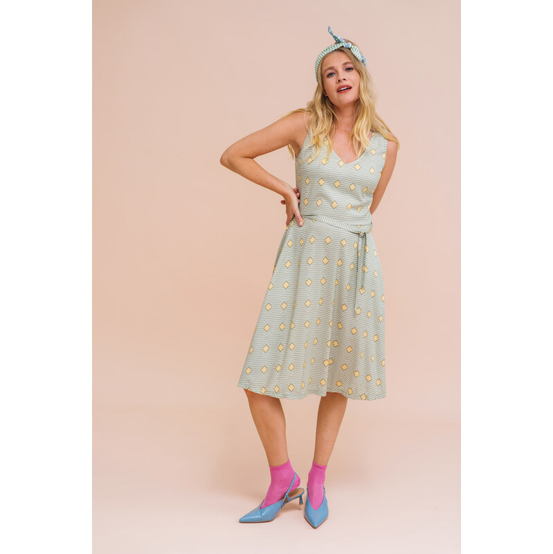 Zilch 61VIS40.104 Dámské šaty 001414 - Ethnic Jungle mix barev 113722664