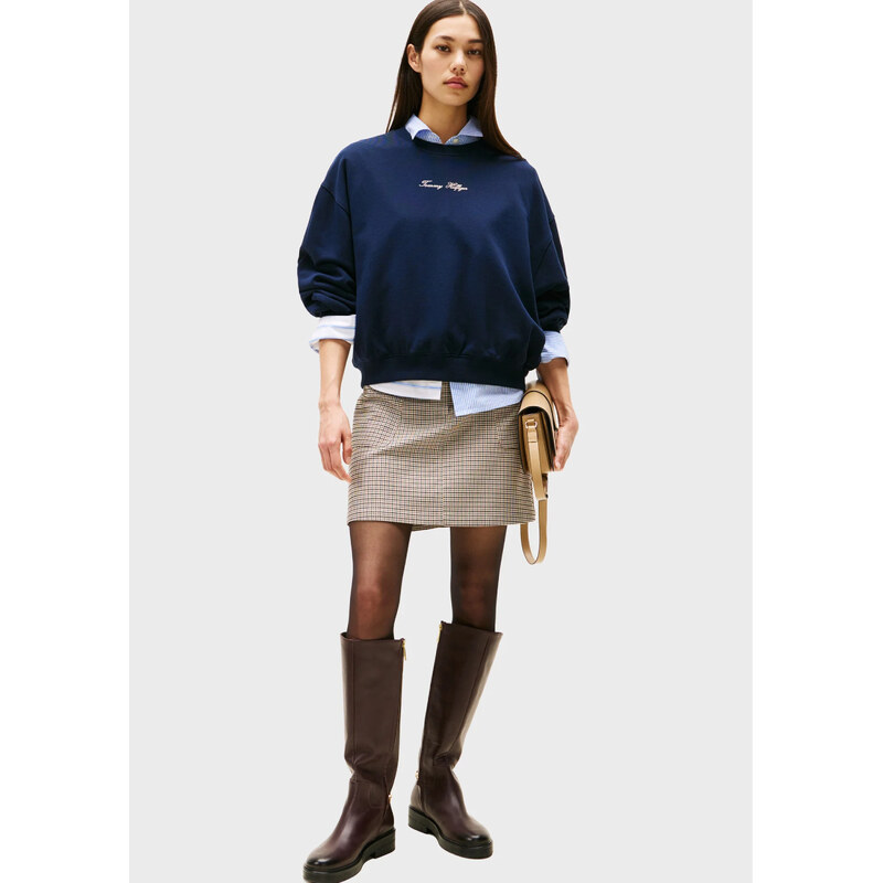 Tommy Hilfiger dámská tmavě modrá mikina