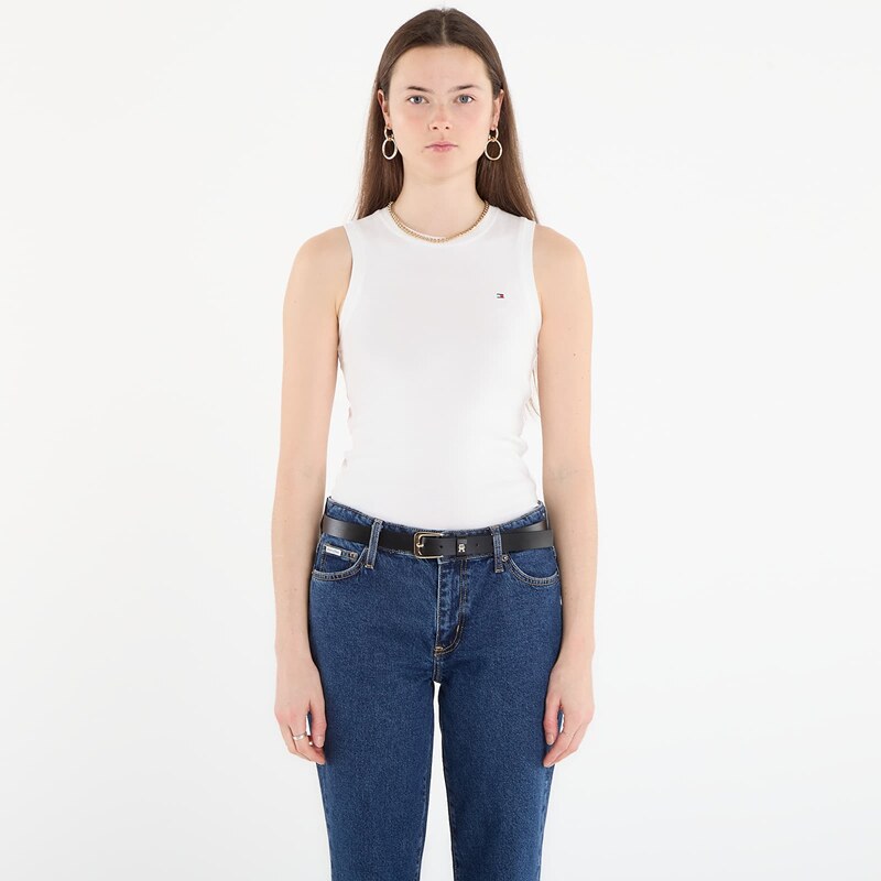Tílko Tommy Hilfiger Slim Cody C-Nk Tank Top White S