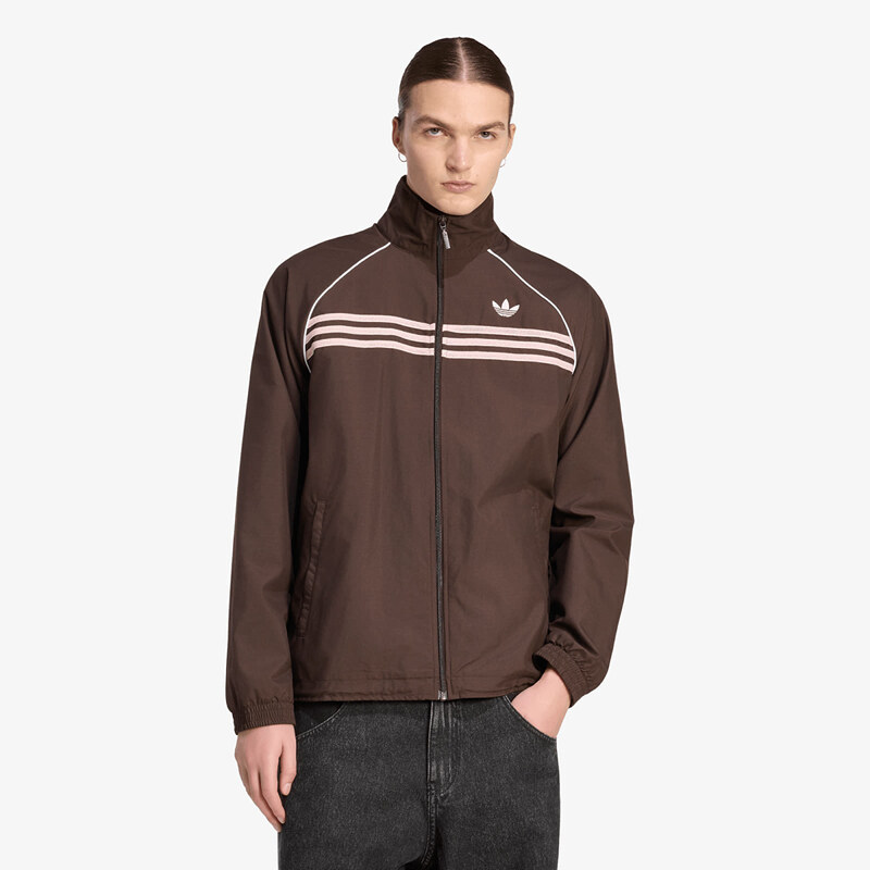 adidas Originals Mikina adidas Chest Stripes Track Top Aurora