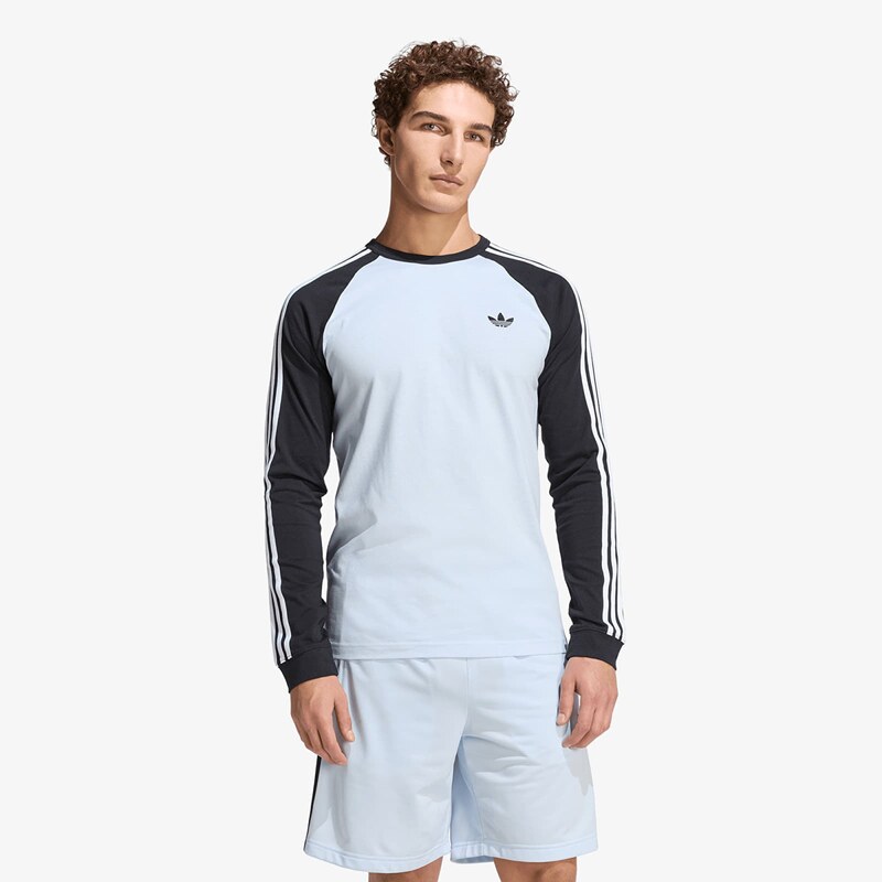 adidas Originals Tričko adidas 3-Stripes Long-Sleeve Top Long