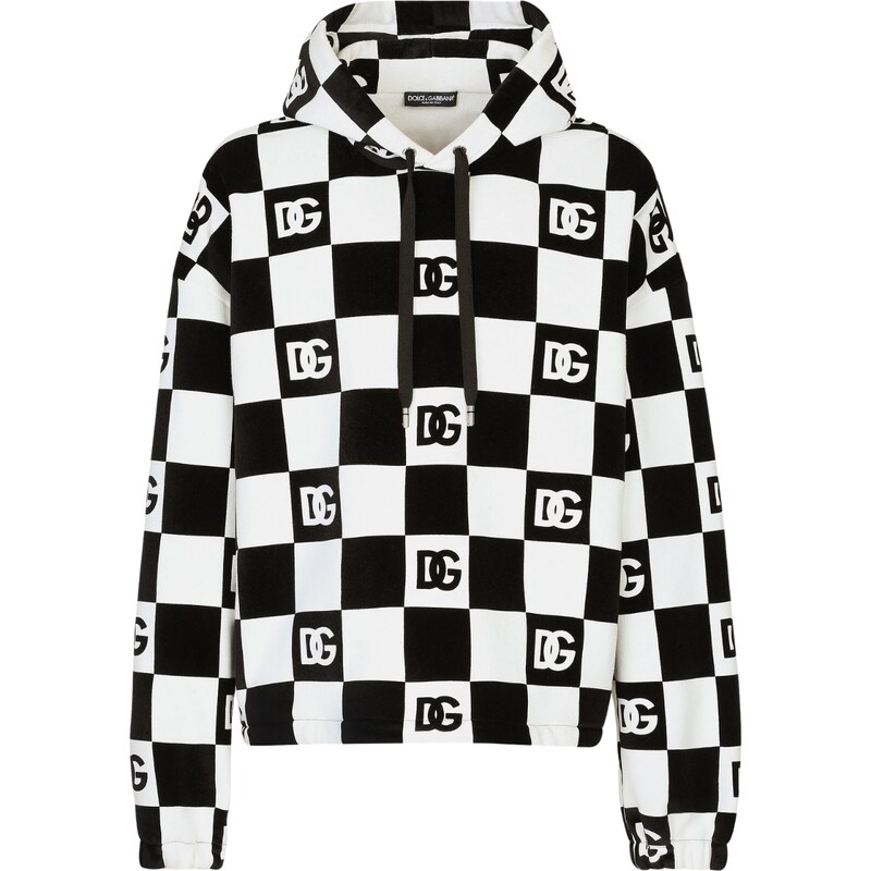DOLCE & GABBANA Chess Print mikina