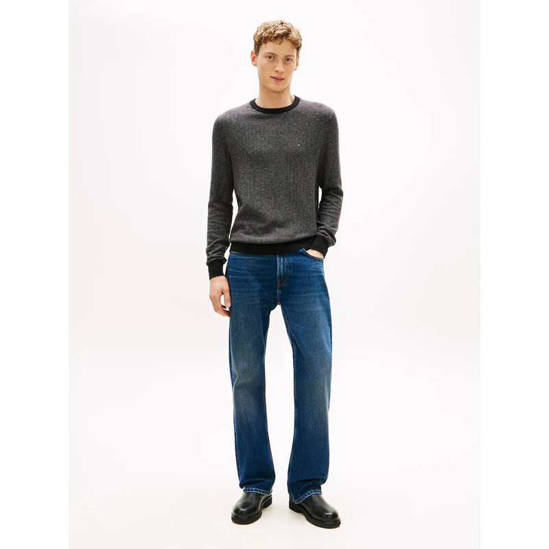 Tommy Hilfiger pánský šedý svetr