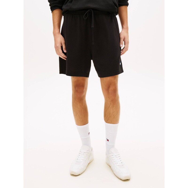 Tommy Jeans pánské černé šortky
