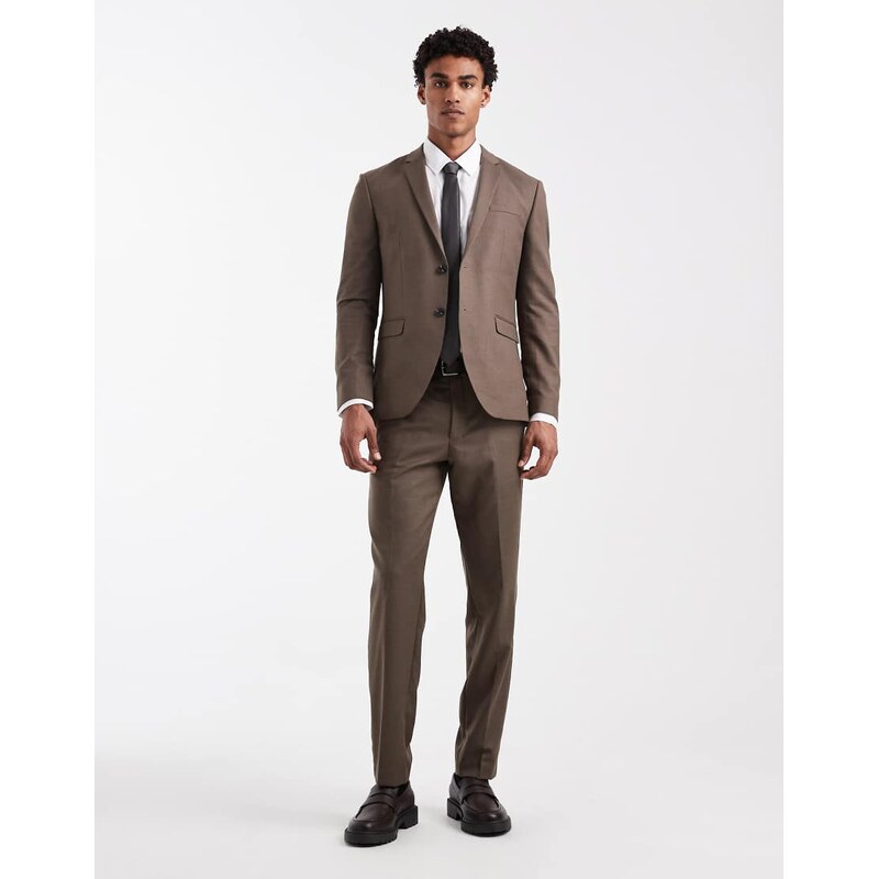 Jack & Jones Premium co-ord super slim tailored trousers in