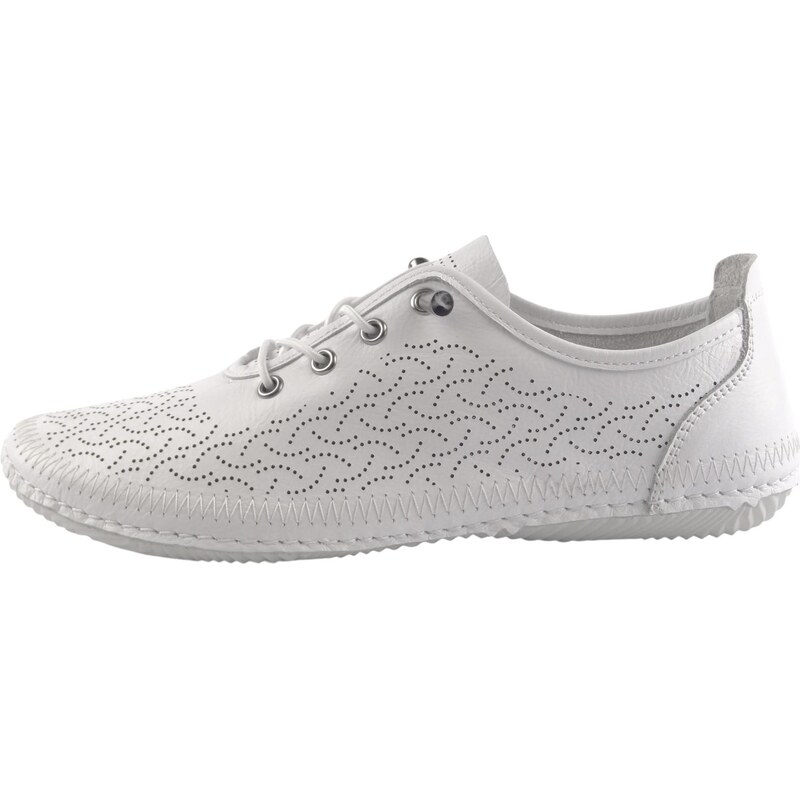 Aurelia tenisky perforované 114571 white 113734987