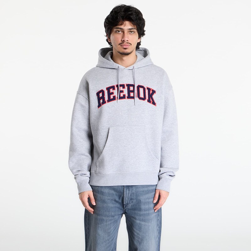 Mikina Reebok Freshman Hoodie Athletic Grey Marl L