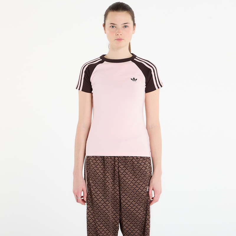 adidas Originals Tričko adidas Sst T-Shirt Sandy Pink/ Aurora