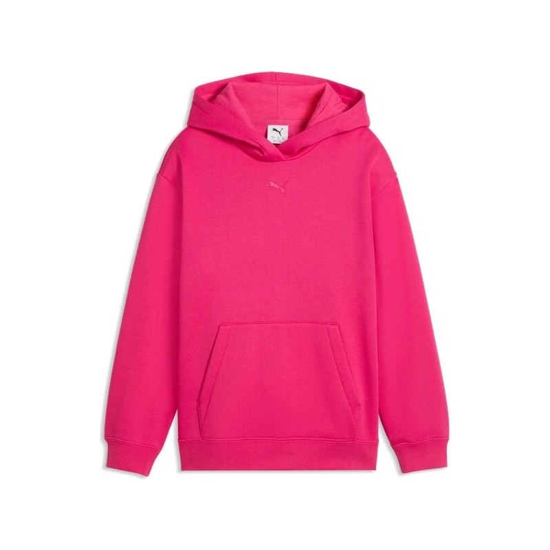 Puma ESSENTIALS CENTRED CAT LOGO RELAXED HOODIE FL G Dívčí