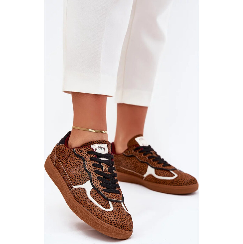 Kesi Camel dámské sneakers Daniel Lopez Just Dare Hnědá 113738836