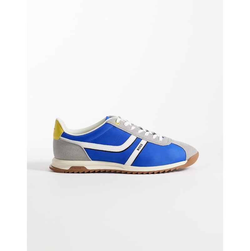BOSS Orange zayn low trainers in blue