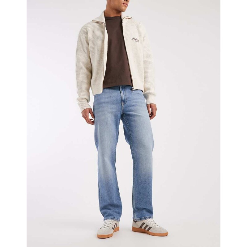 Cotton On loose straight jeans in river blue