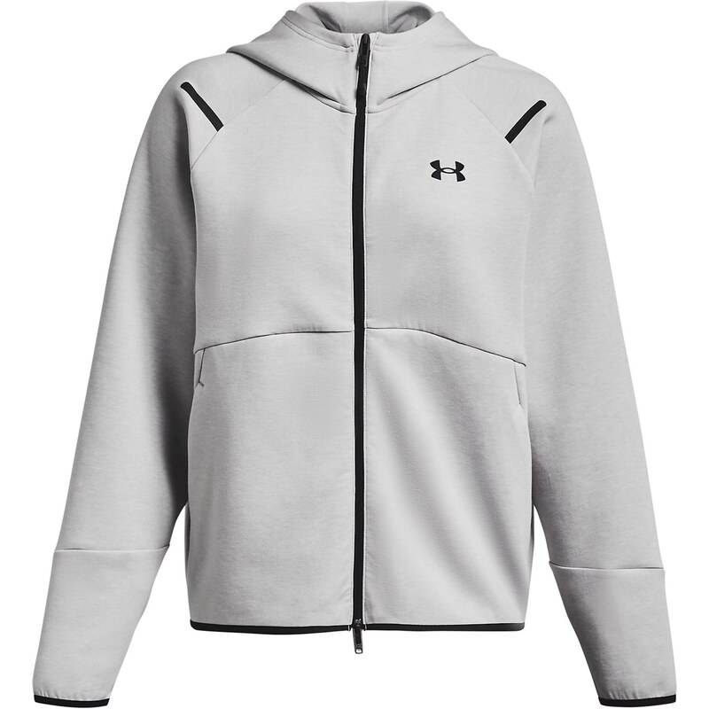 UNDER ARMOUR Mikina Unstoppable světle šedá / černá 113739964