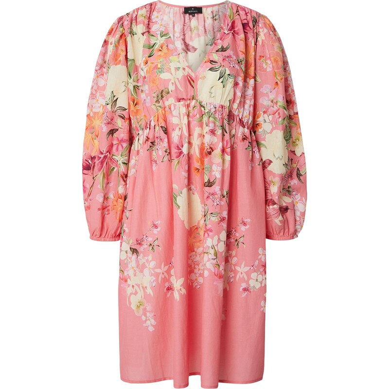 monari Šaty béžová / zelená / oranžová / pink