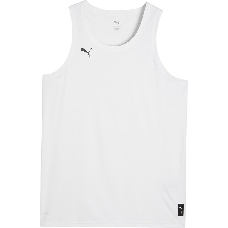 PUMA Sportovní top Teamjaws Starter černá / bílá 113485279