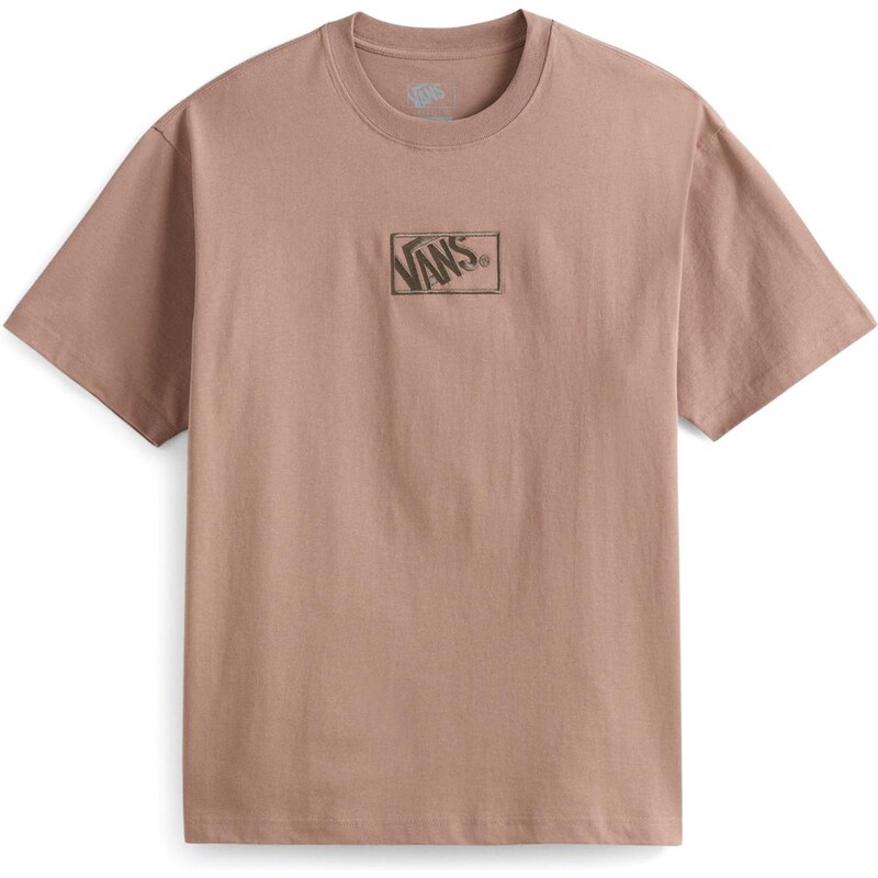 VANS Tričko cappuccino / černá