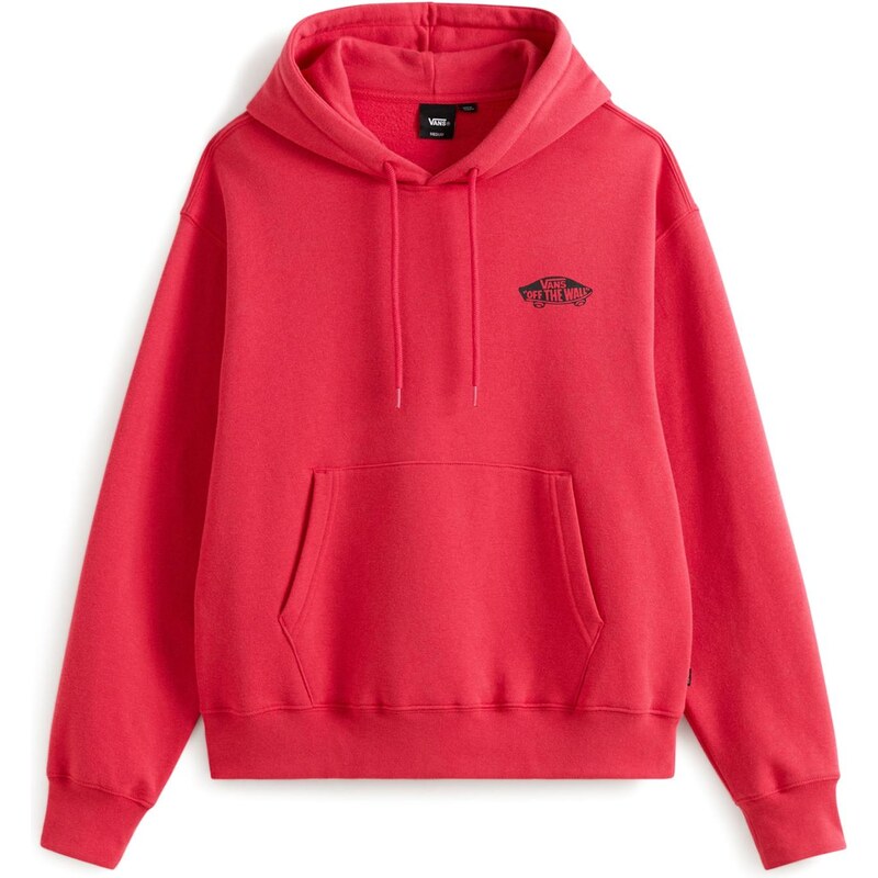 VANS Mikina Double Standard brusinková / černá